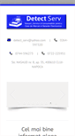 Mobile Screenshot of detectserv.ro